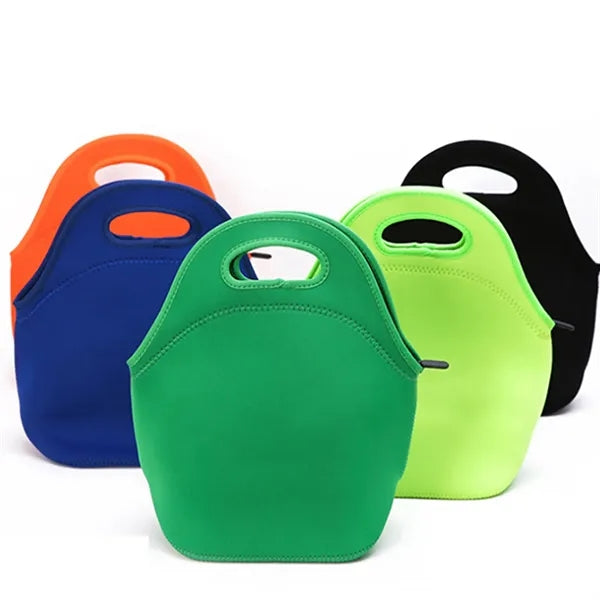 Tote Bag Waterproof with Zipper Grocery Lunch Container
