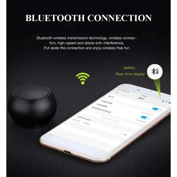 Mini Subwoofer Bluetooth Sound Loudspeaker Music Speaker