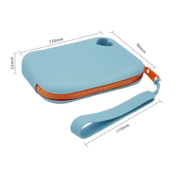Portable Waterproof love creative Silicone storage bag