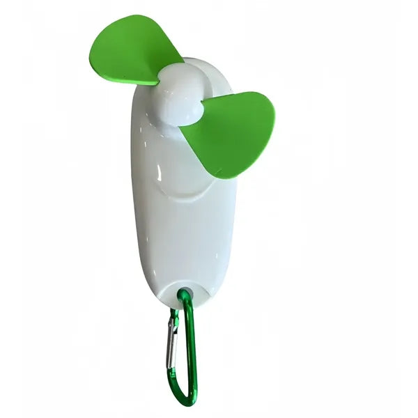 Mini Portable lightweight Fan with powerful LED light