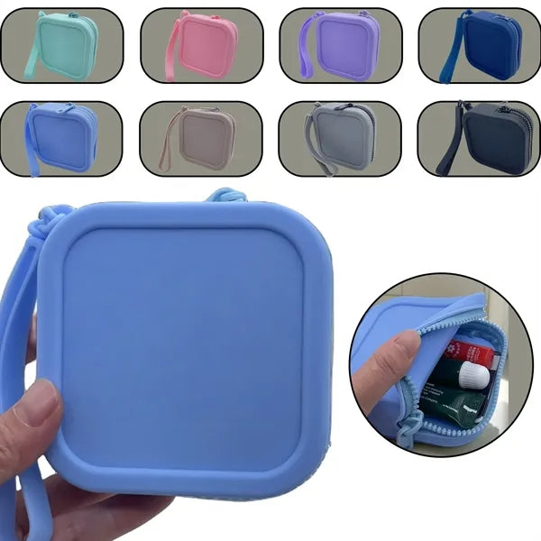 Durable Daily Silicone Coin Pouch Stylish Organizer