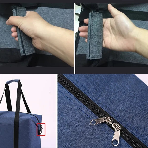 Large Capacity Collapsible Insulated Outdoor Cooler Bag