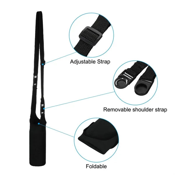 Neoprene Portable Water Bottle Crossbody Bag