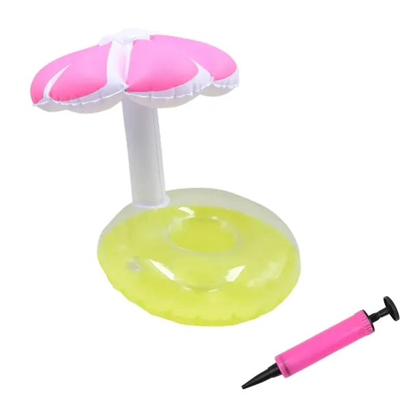 Outdoor Inflatable Cup Holder Floatable Drink Companion