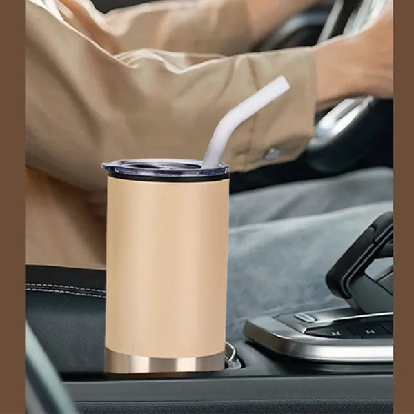 16oz Insulated Travel Mug Portable Coffee Cup Office Outdoor