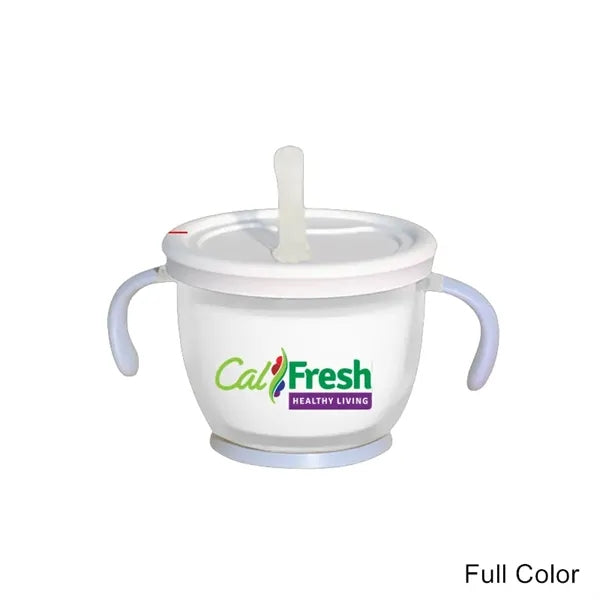 5/5.4/8 oz Dual-Handle Sprout Press-Flow Training Sippy Cup