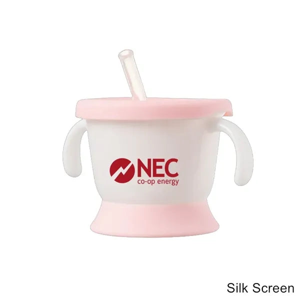 5/5.4/8 oz Dual-Handle Sprout Press-Flow Training Sippy Cup