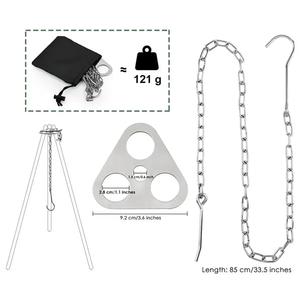 Camping Tripod Board