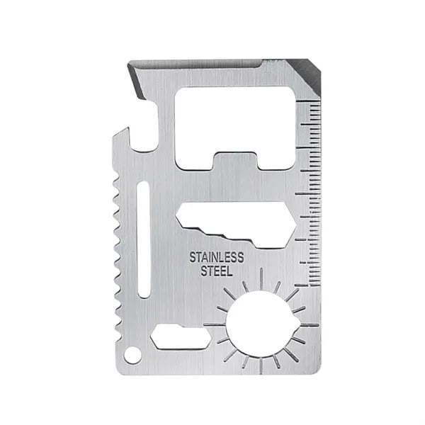 11-in-1 Survival Credit Card Multitool