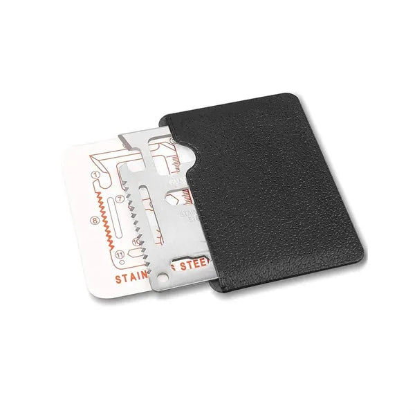 11-in-1 Survival Credit Card Multitool