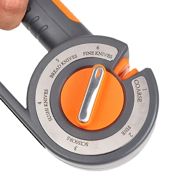 Multi-Angle Adjustable Knife Sharpener for Kitchen and Chefs