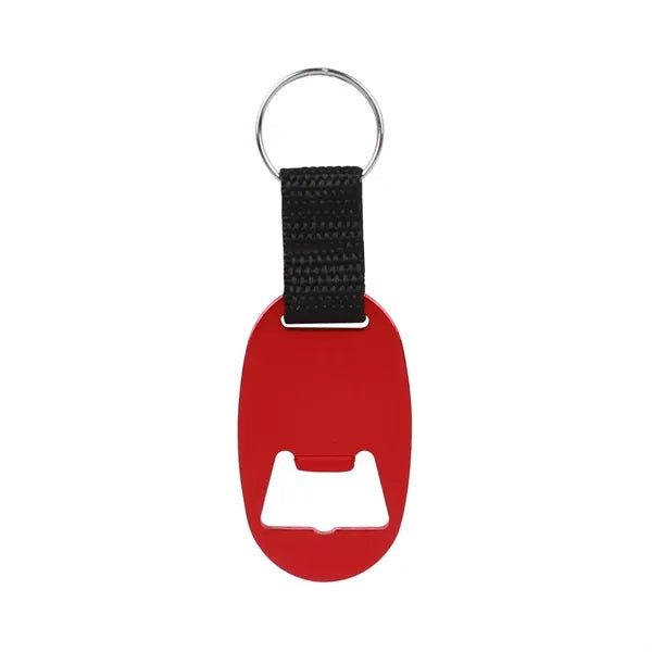 Oval Bottle Opener Keychain