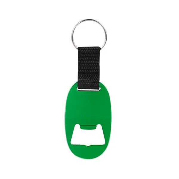 Oval Bottle Opener Keychain