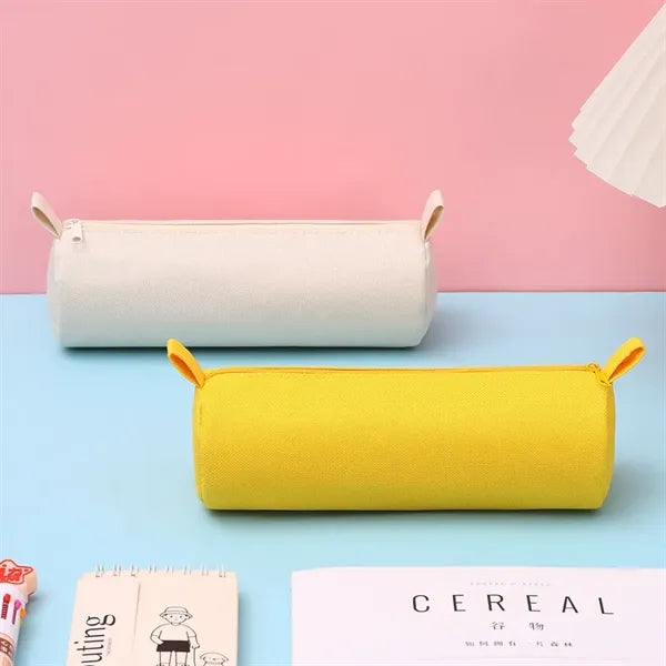 Dirt-Resistant Cylindrical Pencil Case