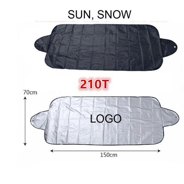 210T SVU Car Sunshade to Keep Dust Snow Sun--200*70CM