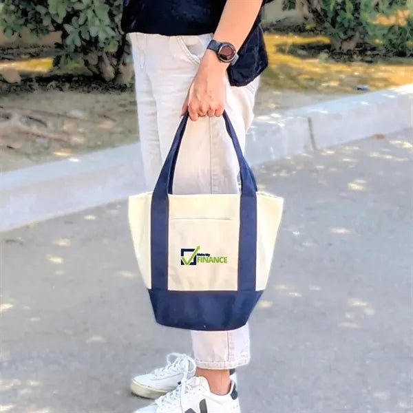 Uptown Mini Canvas Shopper Tote