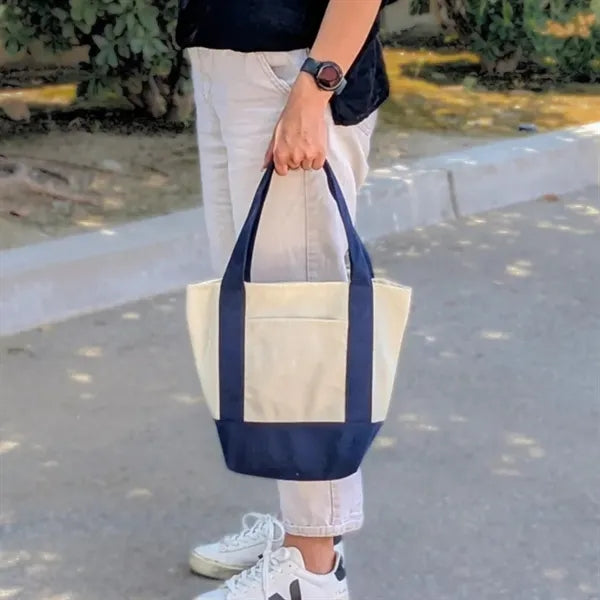 Uptown Mini Canvas Shopper Tote