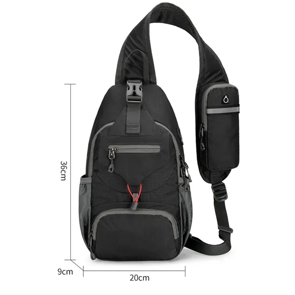 Men's Lightweight Outdoor Shoulder Bag