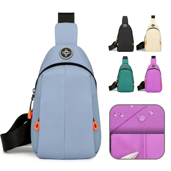 Water Resistant Sling Chest Pack Hiking Travel