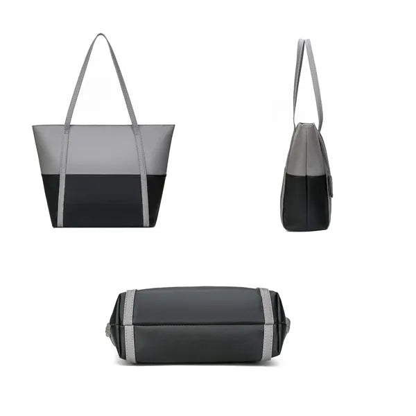 Soft Vegan Leather Tote Convertible Large Capacity