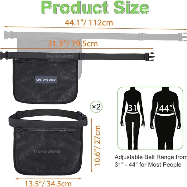 Oxford Ball Belt Bag Lightweight Adjustable