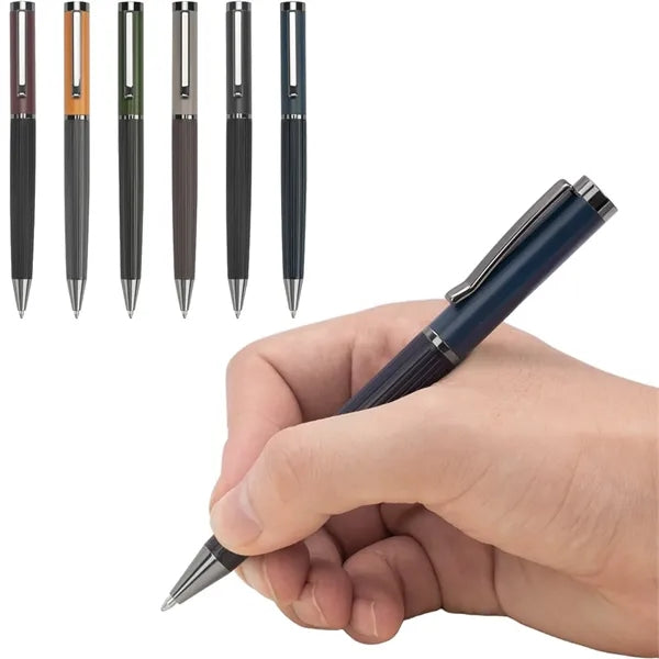 Matte Brass Twist Ballpoint Pen Executive