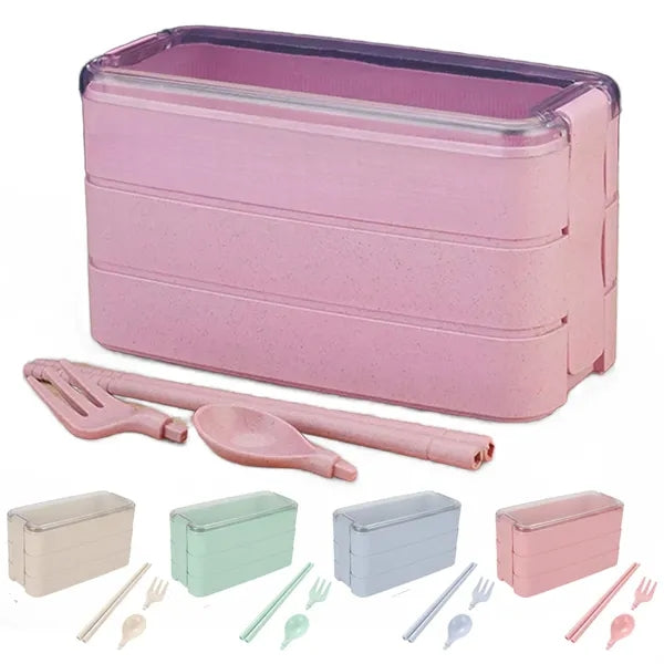 Versatile & Sustainable Bento Box for Mindful Mealtime