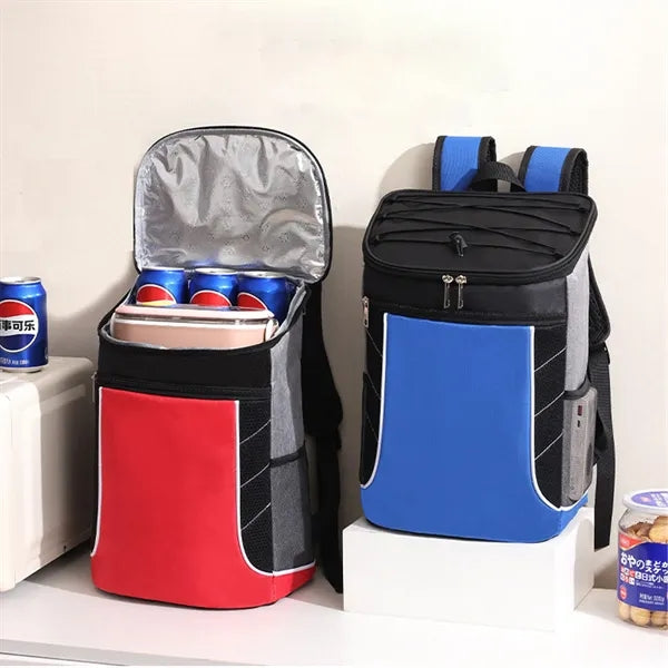 Leakproof Picnic Backpack Keeps Food Cold Comfy Straps