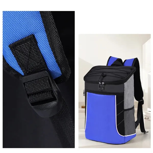 Leakproof Picnic Backpack Keeps Food Cold Comfy Straps