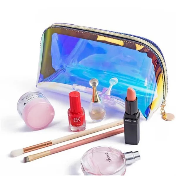Holographic PVC Makeup Bag