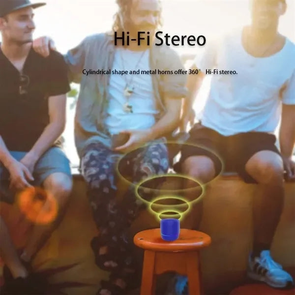 Mini Bluetooth Speaker 5W Audio Stereo Pairing Waterproof