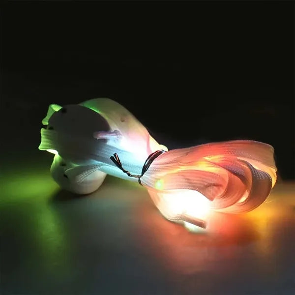 Durable Nylon LED Light Up Shoelaces For Parties