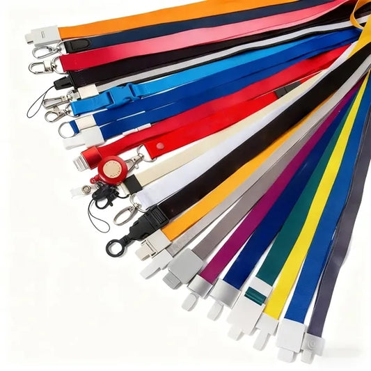 Metal Clip Heat Transfer Lanyard