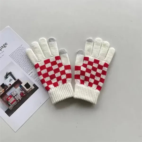 Winter Warm Unisex Acrylic Thickened Touchscreen Gloves