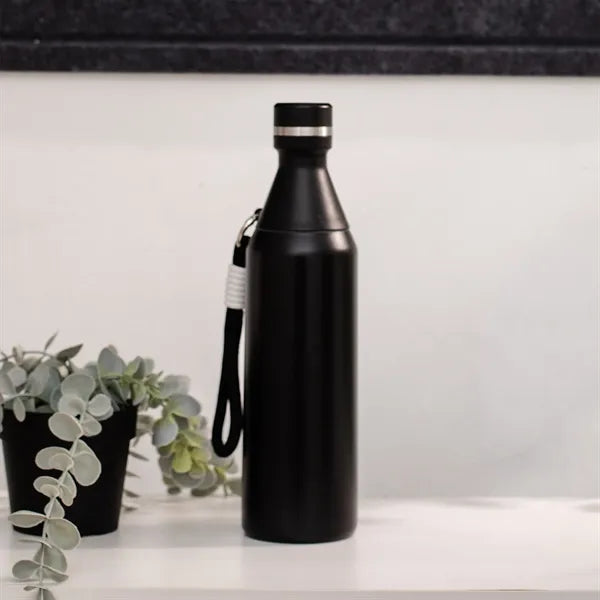 20 Oz. Steel Sports Water Bottle With Carry Loop