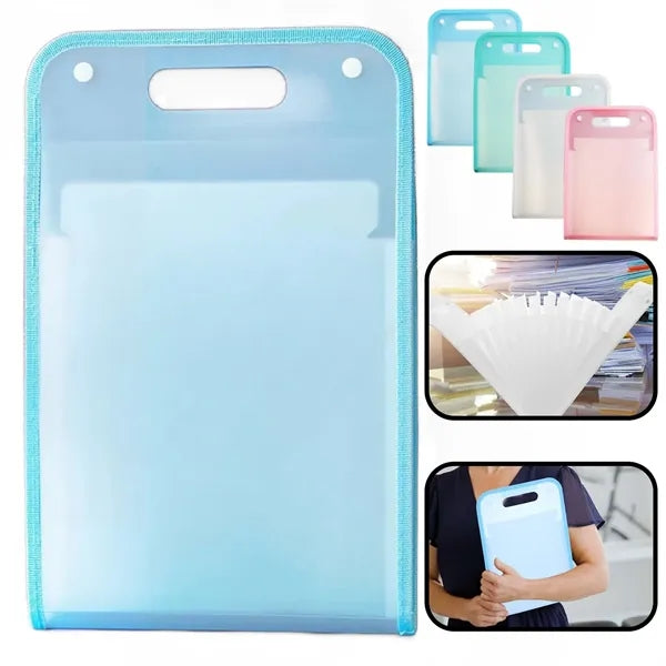 Vertical Accordion Bag 13 Compartment A4 Organizer