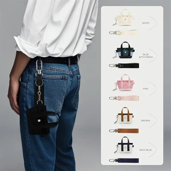 Canvas Mini Coin Purse