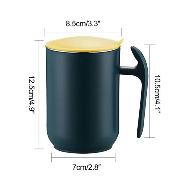 Stainless Steel Large Capacity Water Coffee Milk Cup With L