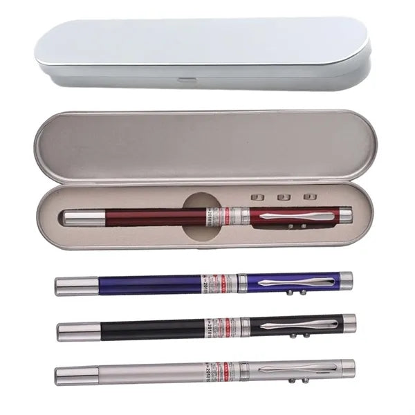 Electronic Telescopic Teachers Pen with Red Laser Pointer Re