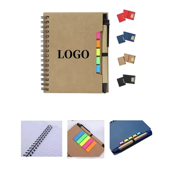 Sticky Pad with Pen