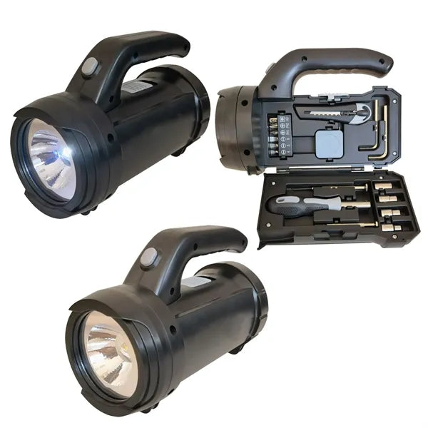 Lighting Flashlight Tool Set For Outdoor and Home Use