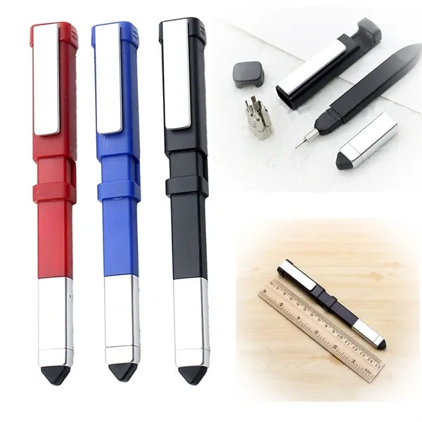4-in-1Phone Holder Touch Screen Ballpoint Pen Screwdriver