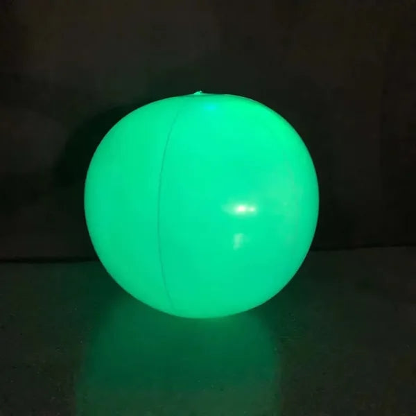 Glow Pool Toy Inflatable Led Light-up Beach Ball