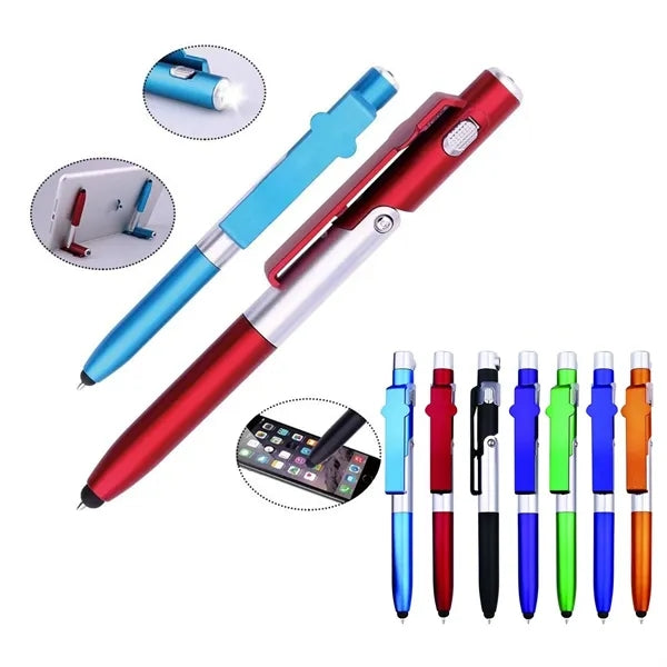 Tactical Folding LED Multi-function Capacitive Signature Pen