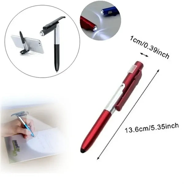 Tactical Folding LED Multi-function Capacitive Signature Pen