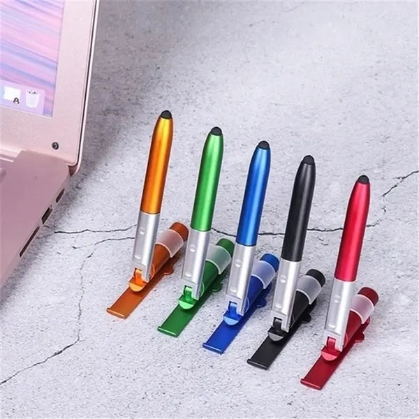 Tactical Folding LED Multi-function Capacitive Signature Pen