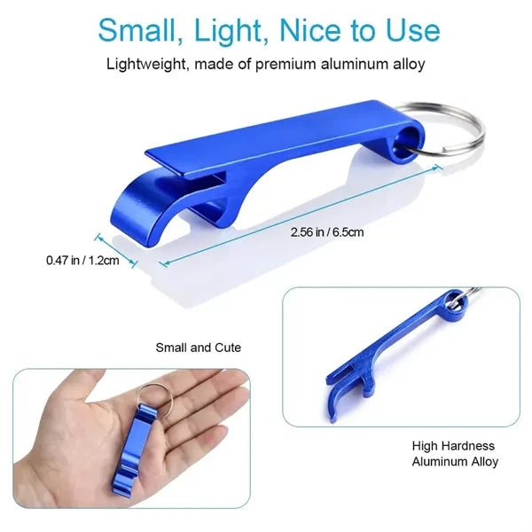 Metal Keychain Bottle Opener