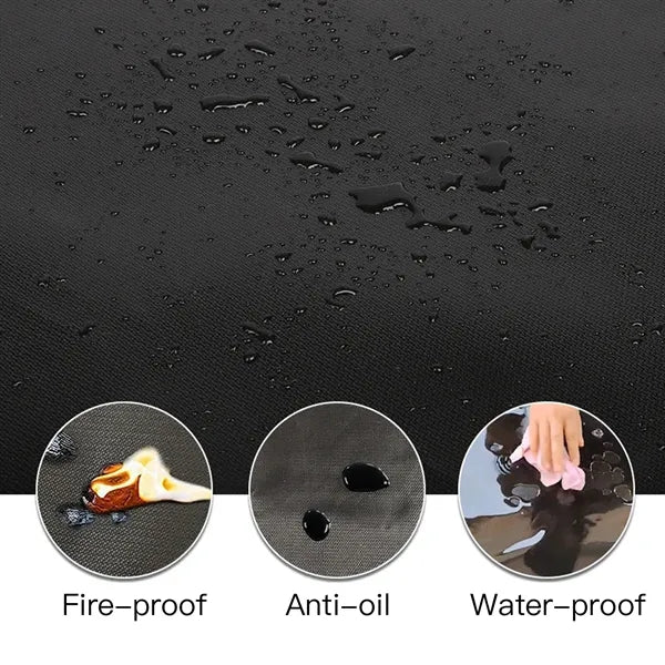 Double-Sided Anti-Oil Fireproof-Grill Mats For Outdoor