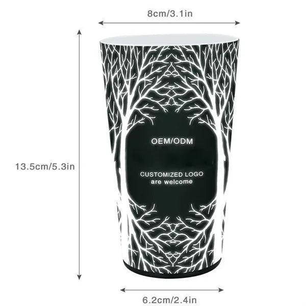 Water-filled Activated LED Cup for Home or Bar Use