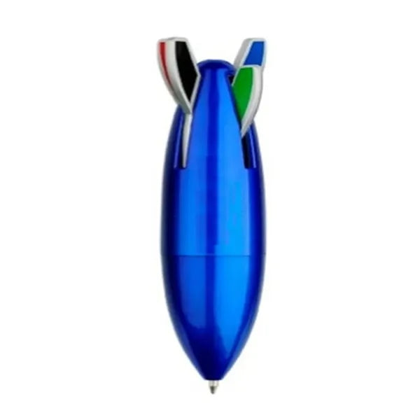 4 In 1 Abs Rocket Shape Ballpoint Pen